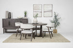 RILEYD000:Riley Round Dining Table & 4 C, Styled