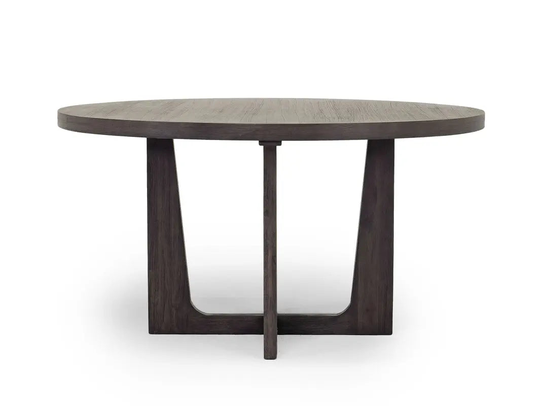 RILEYD002:Riley Round Dining Table & 4 C, Front