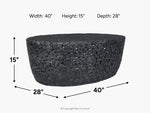 544666896:Rivington Outdoor Coffee Table, 