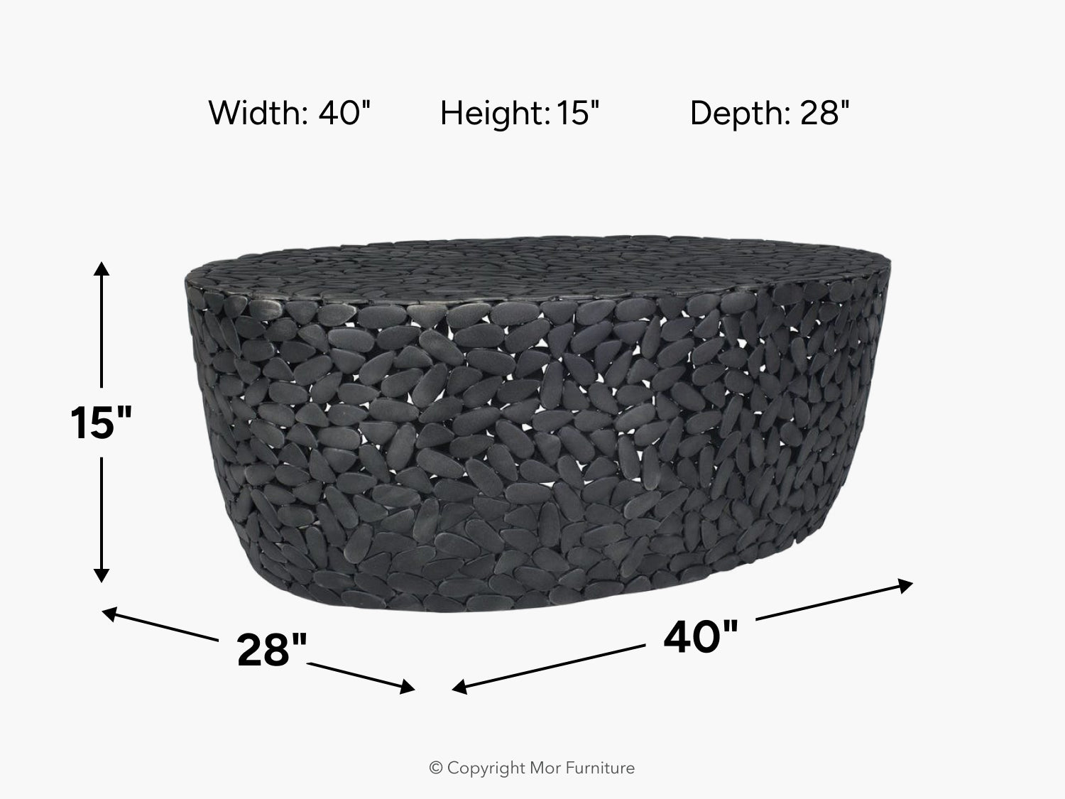 544666896:Rivington Outdoor Coffee Table, 