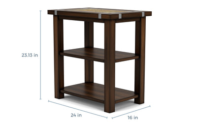 084760037:Roanoke Chairside Table, Side