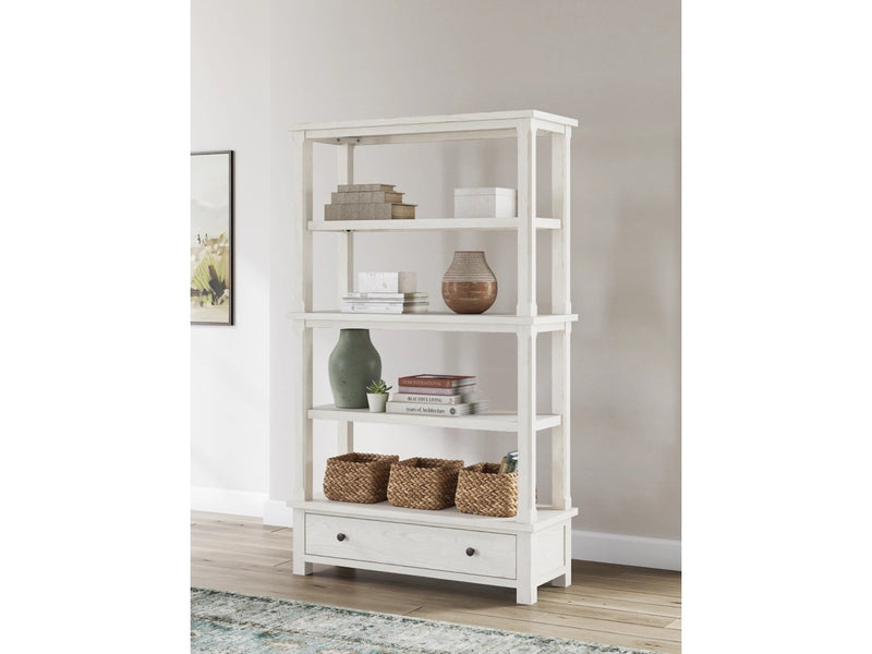409142093:Robbinsdale Bookcase, Styled