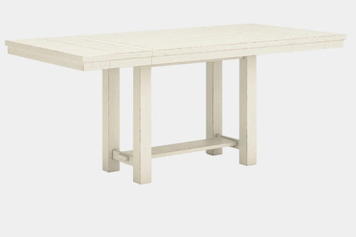 ROBBINS11:Robbinsdale Counter Height Dining Table & 4 Stools & Bench, Angled