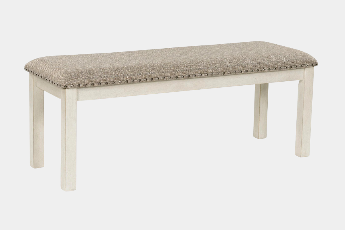 463015810:Robbinsdale Dining Bench, Angled