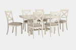 ROBBINS07:Robbinsdale Dining Table & 6 Chairs, 