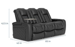 RUNNER001:Runner 2 Power Sofa, 