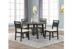463577339:Sable Crest Round Dining Table, Styled