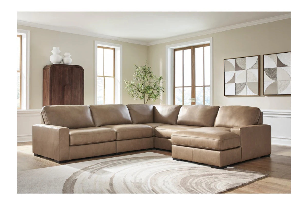 SAHARA007:Sahara 5 Piece Chaise Sectiona, Styled