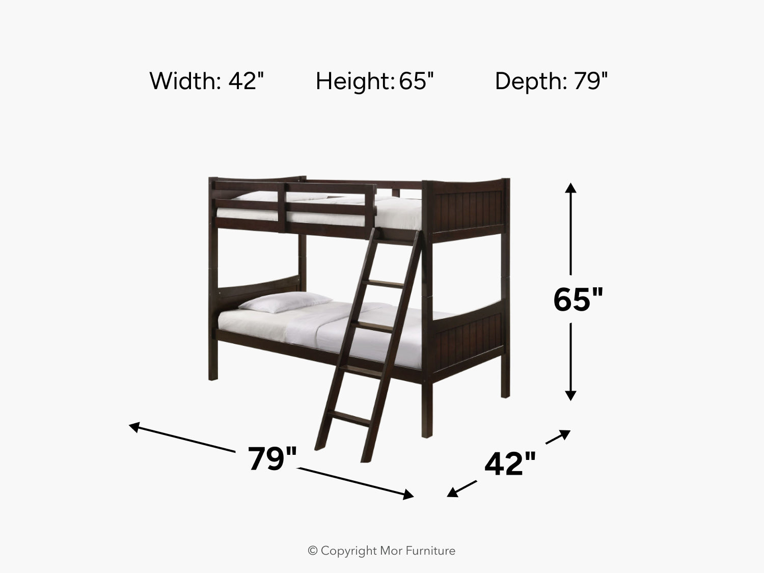 SAMIBRN01:Sami Bunk Bed, 