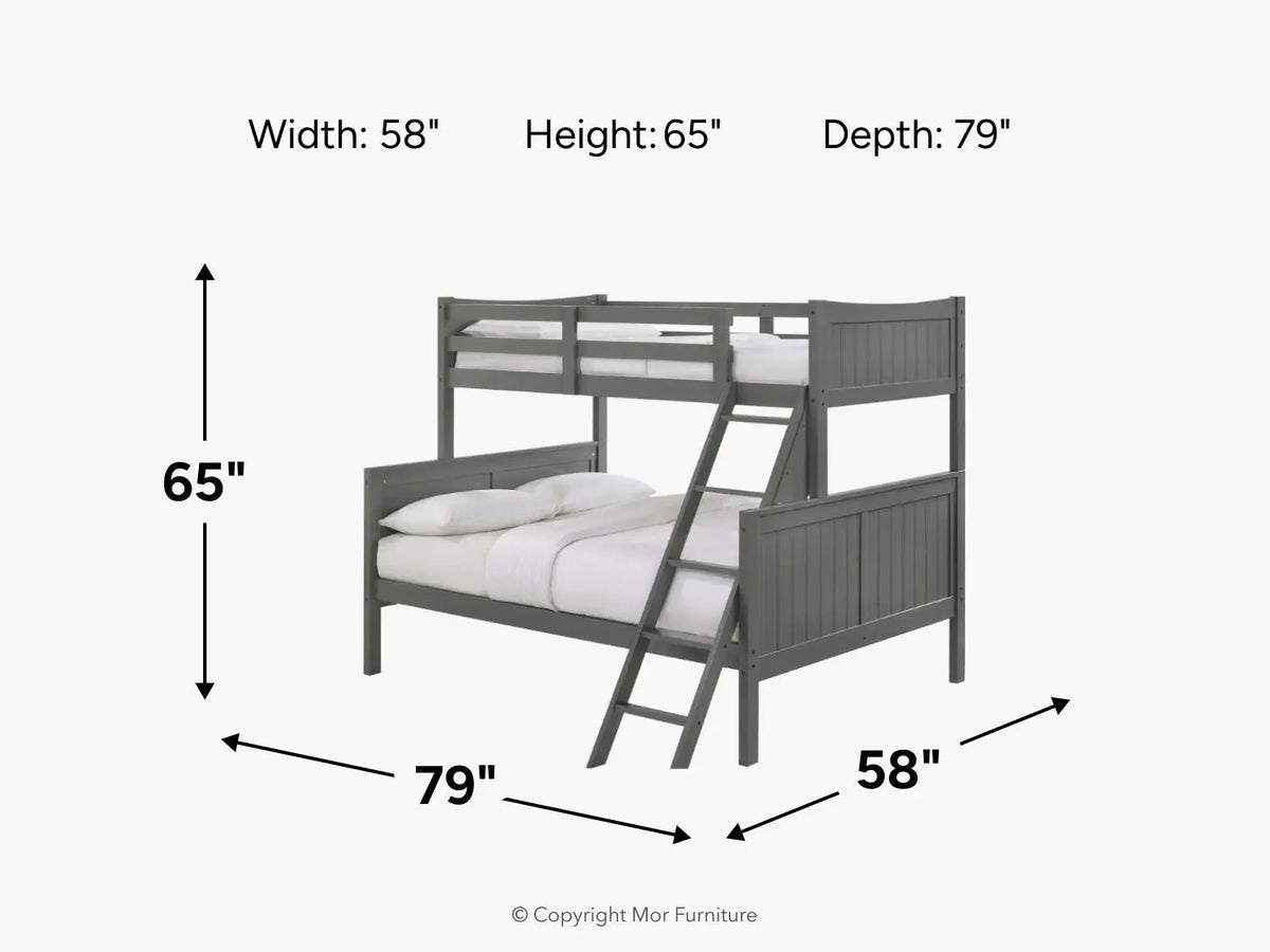 SAMIGRY02:Sami Bunk Bed, 