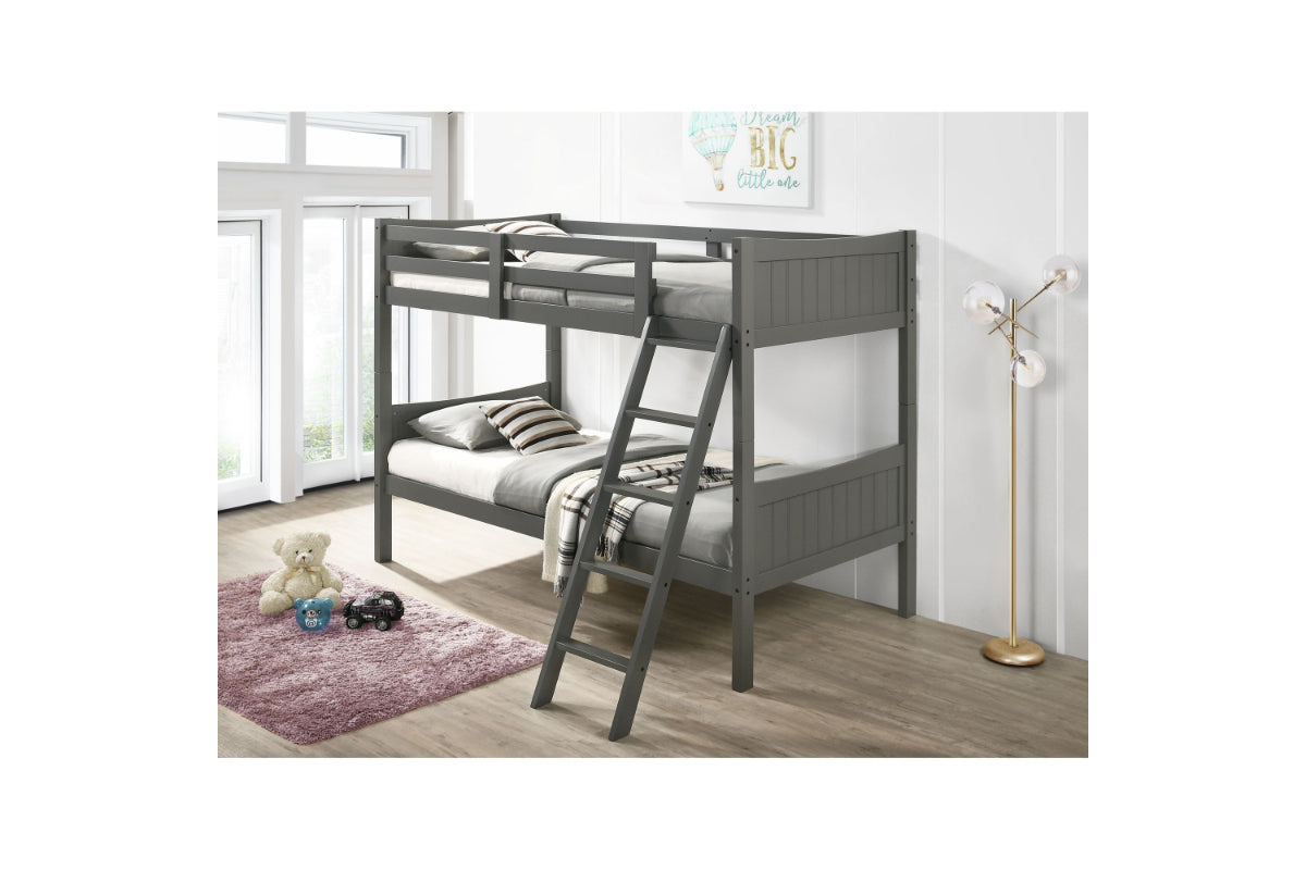 SAMIGRY01:Sami Bunk Bed, Styled