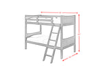 SAMIWHT01:Sami Bunk Bed, 