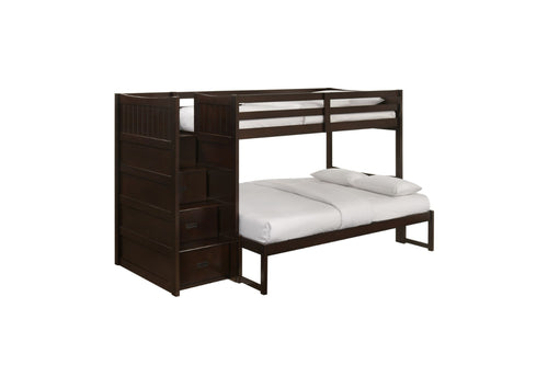 SAMIBRN06:Sami Bunk Bed With Storage Ste, AngledAngle