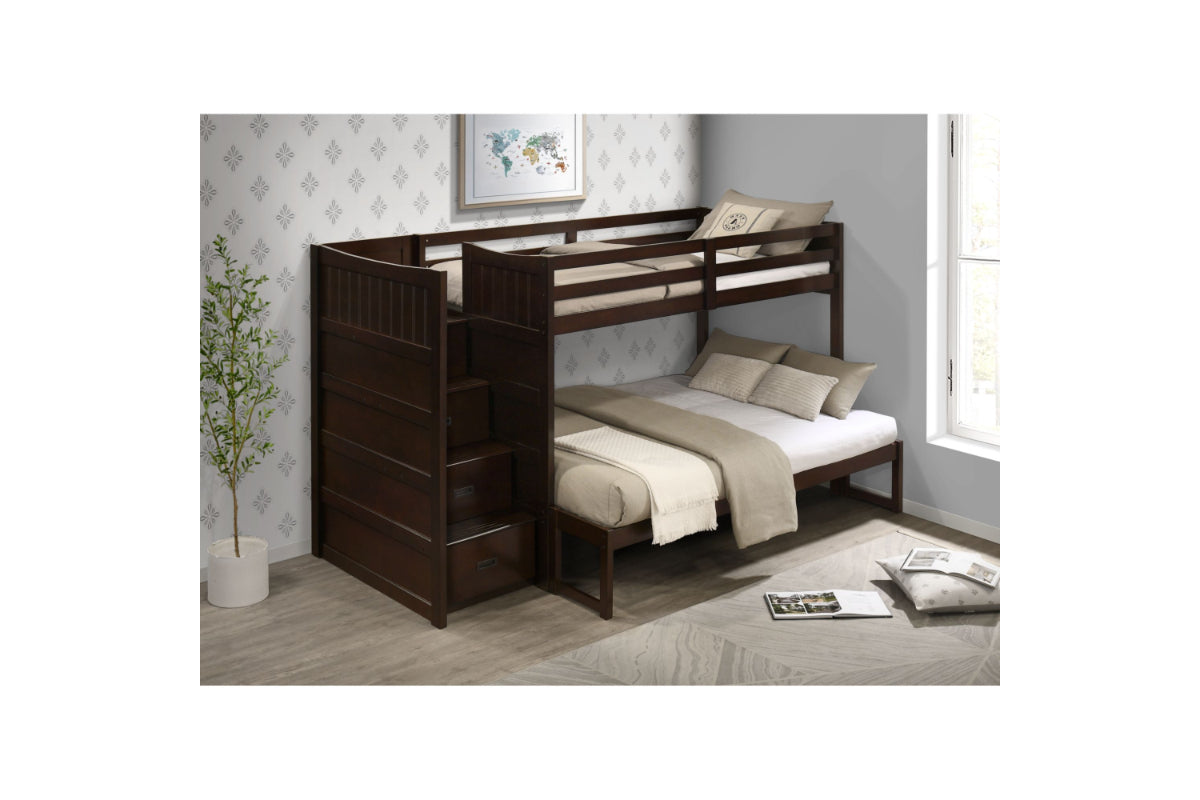 SAMIBRN06:Sami Bunk Bed With Storage Ste, Styled