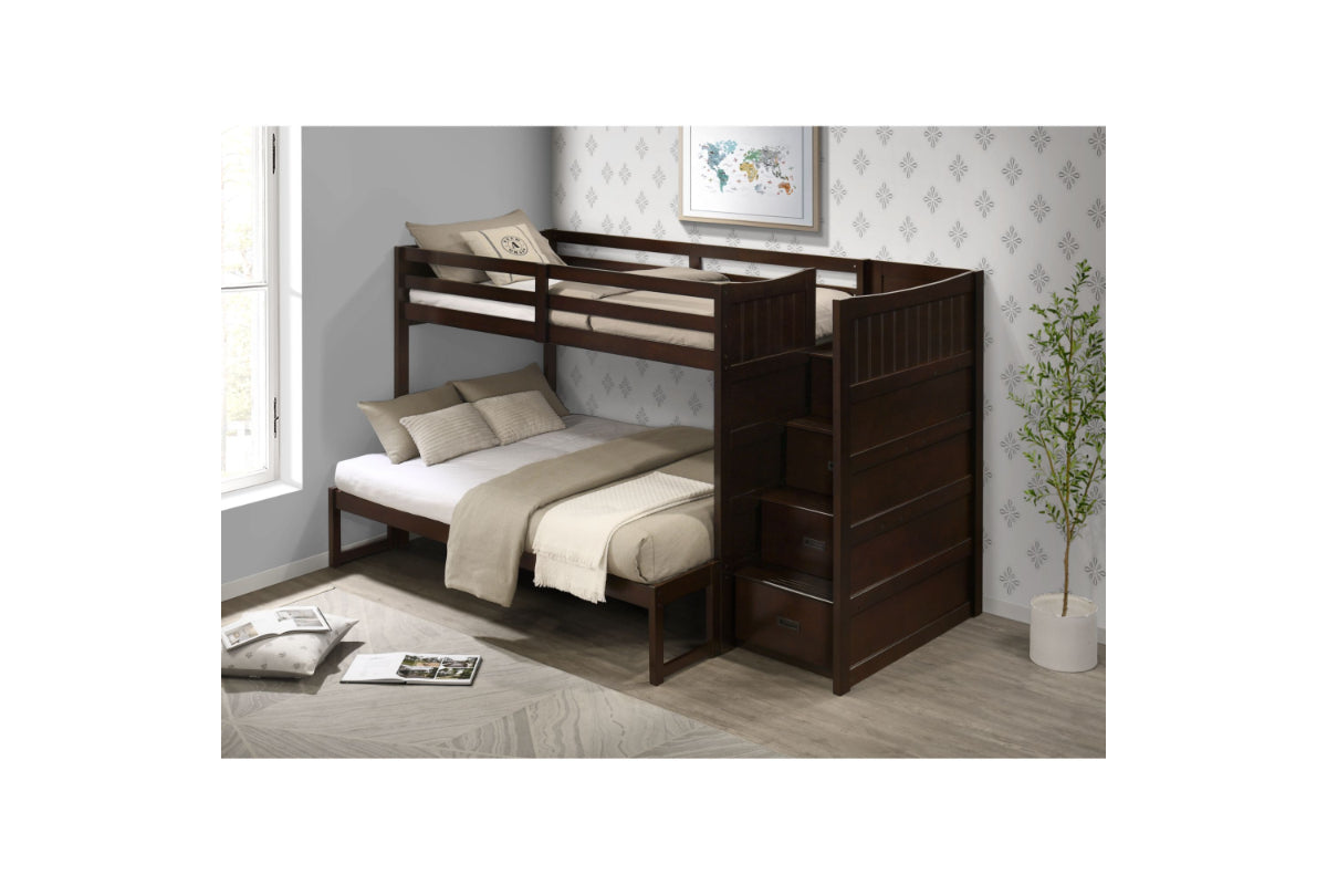 SAMIBRN05:Sami Bunk Bed With Storage Ste, Styled
