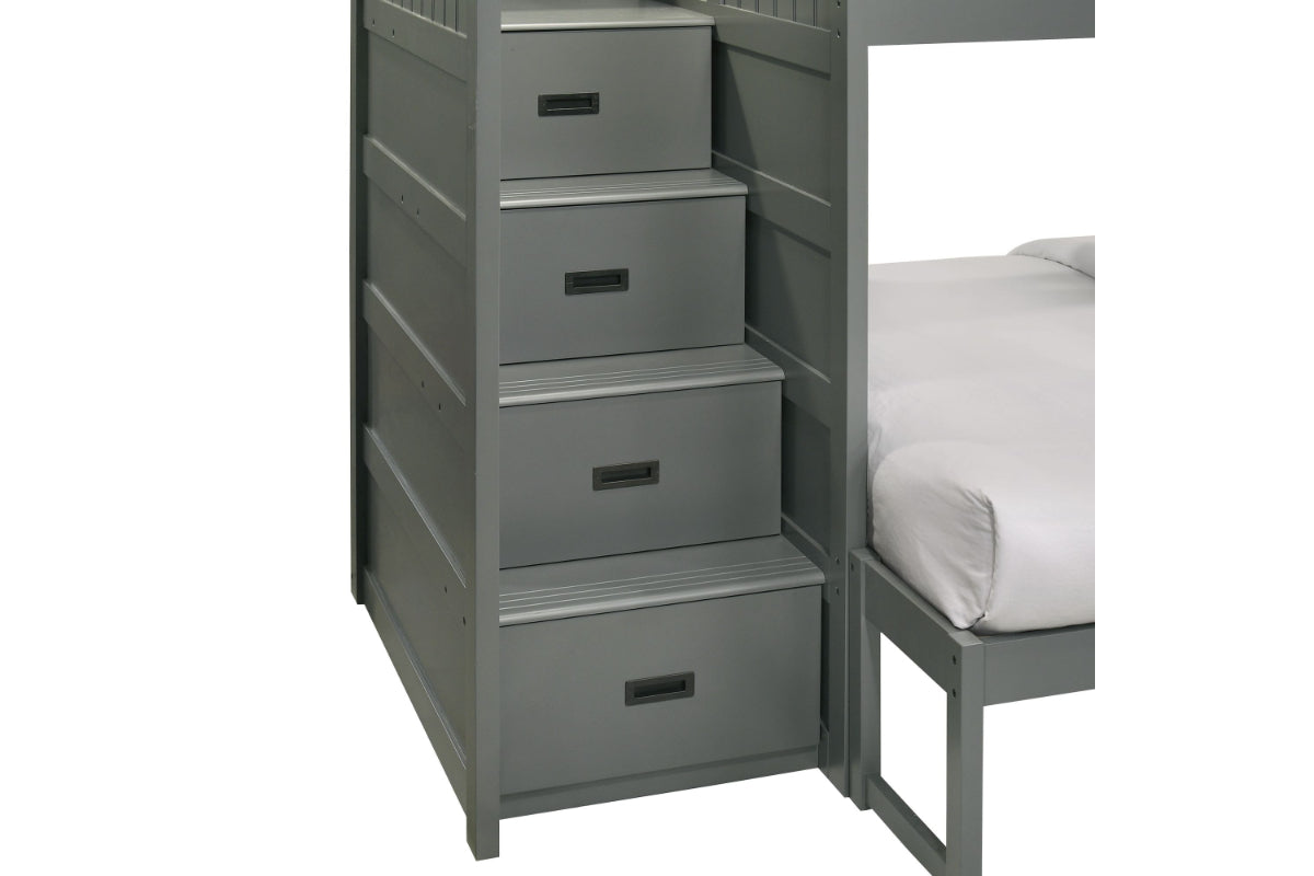 SAMIGRY06:Sami Bunk Bed With Storage Ste, 
