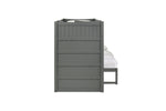 SAMIGRY06:Sami Bunk Bed With Storage Ste, Side