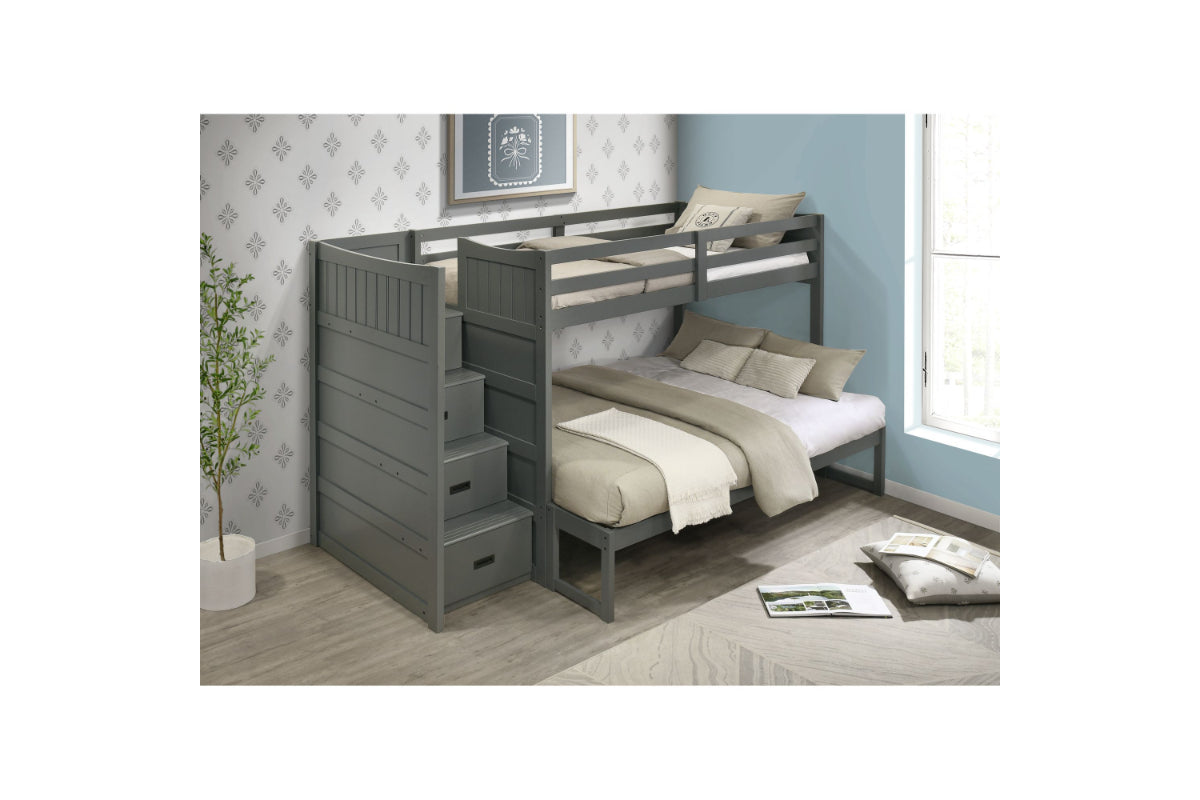 SAMIGRY06:Sami Bunk Bed With Storage Ste, Styled