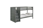 SAMIGRY04:Sami Bunk Bed With Storage Ste, AngledAngle