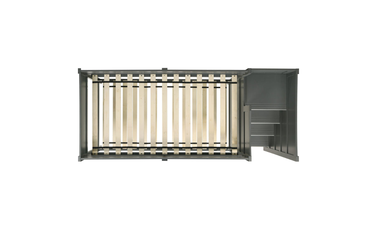 SAMIGRY03:Sami Bunk Bed With Storage Ste, 