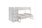 SAMIWHT06:Sami Bunk Bed With Storage Ste, AngledAngle
