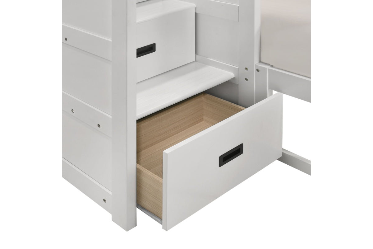 SAMIWHT06:Sami Bunk Bed With Storage Ste, Open