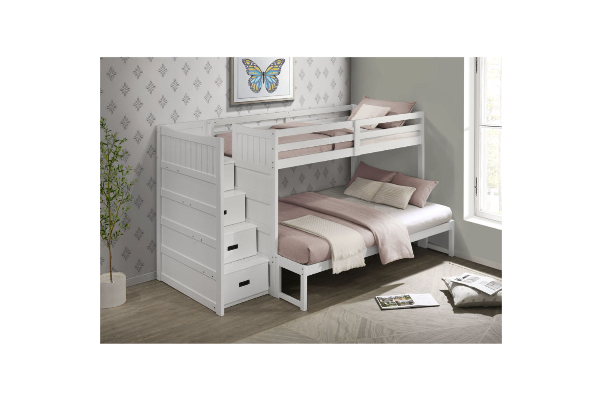 SAMIWHT06:Sami Bunk Bed With Storage Ste, Styled