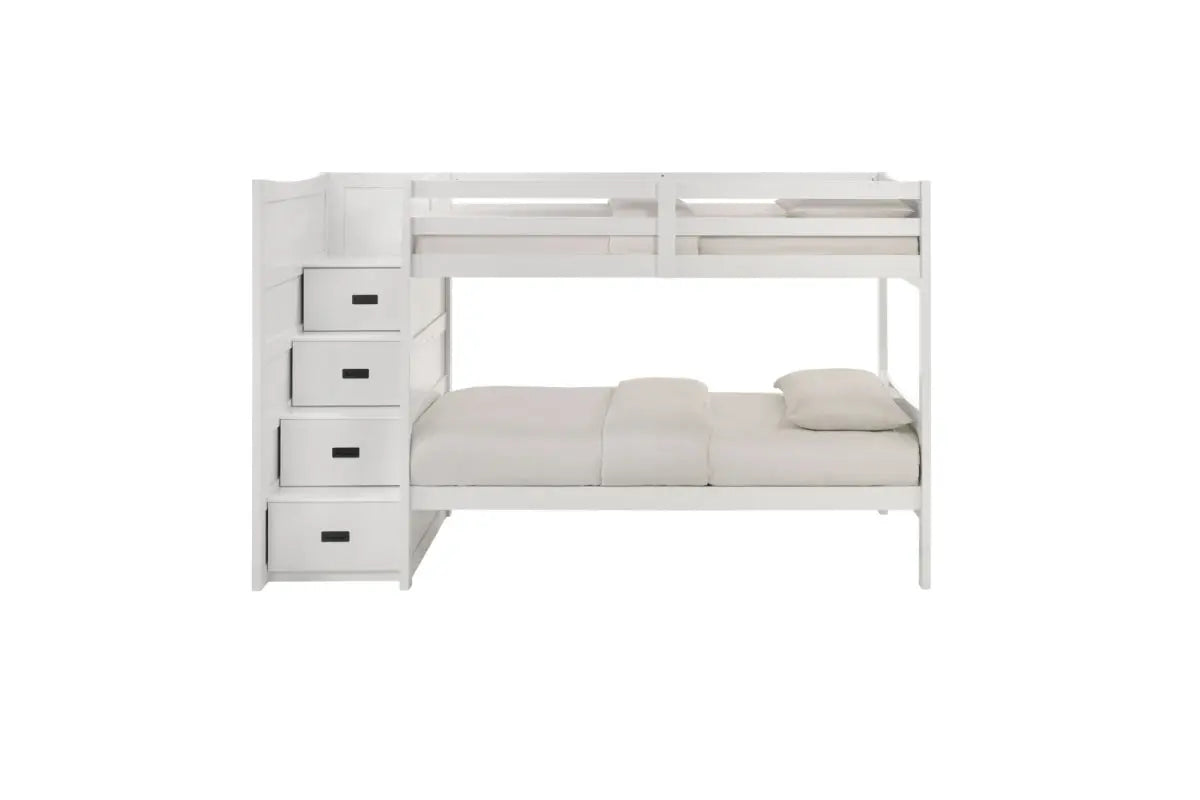 SAMIWHT04:Sami Bunk Bed With Storage Ste, Front