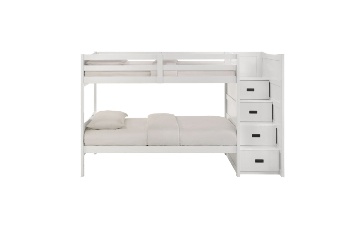 SAMIWHT03:Sami Bunk Bed With Storage Ste, Front