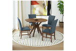 345350979:Santa Barbara Round Dining Tab, Styled