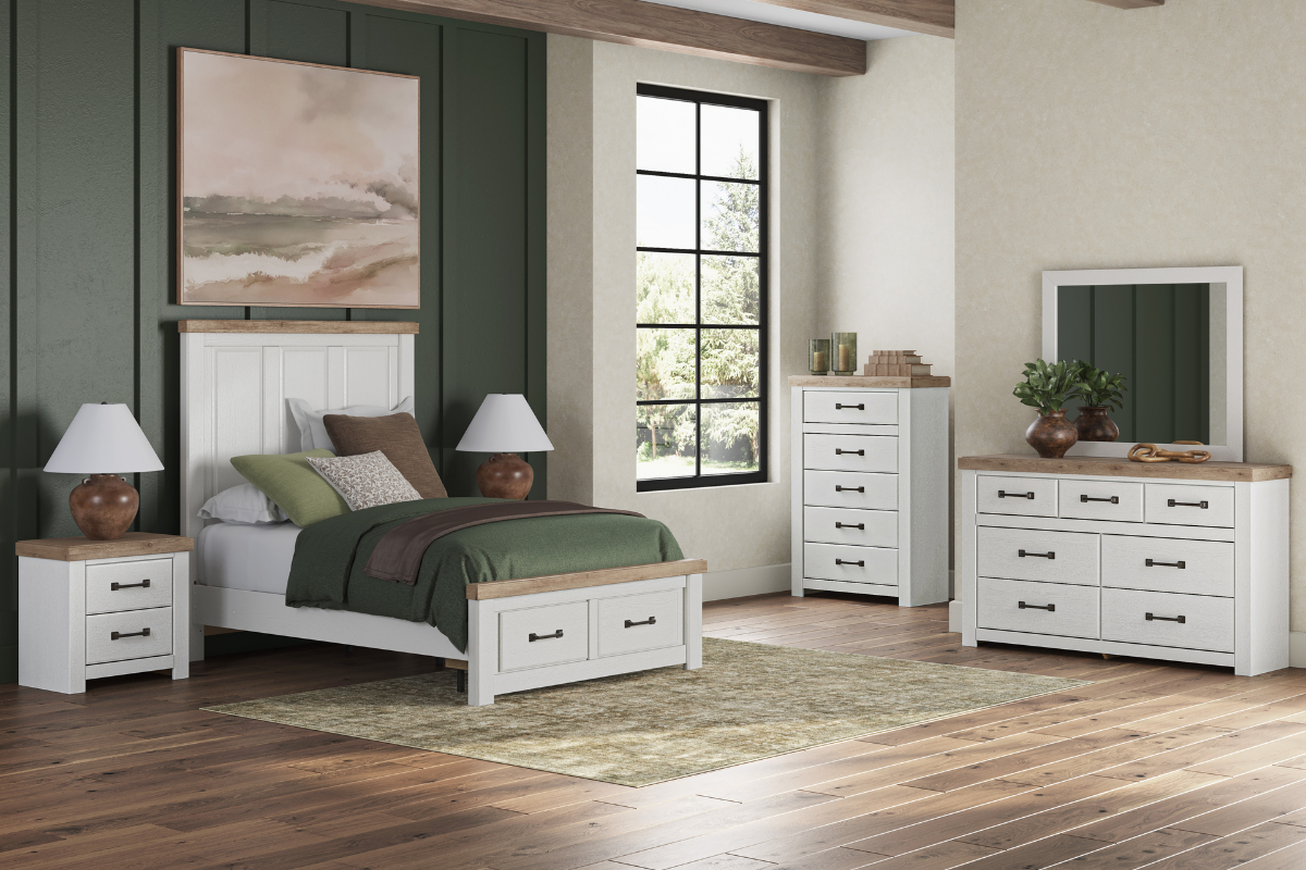 SAVONPO07:Savonport Storage Bed, Styled