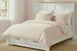 SAVONPO01:Savonport Storage Bed, Styled