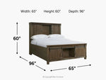 SCOTT0000:Scott Storage Bed, 