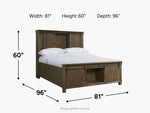 SCOTT0004:Scott Storage Bed, 