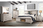 SCOTT0010:Scott Storage Bed, Dresser, Mirror & Nightstand, Styled