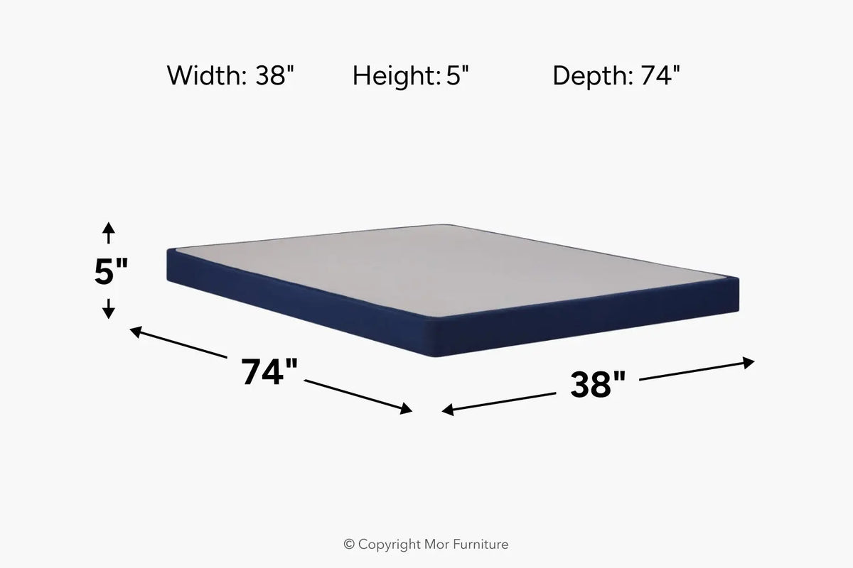 828849019:Sealy 5 Inch Flat Foundation Flat Foundation,