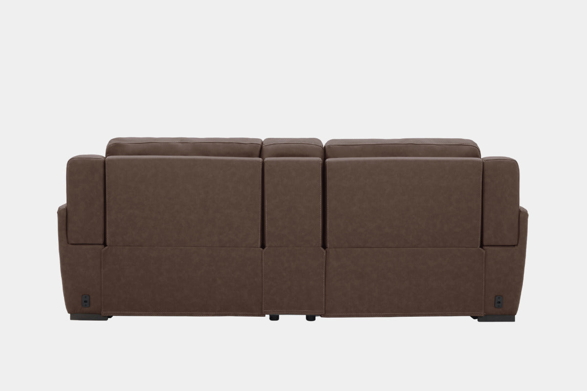 SEDONA002:Sedona 2 Power Console Loveseat, Back