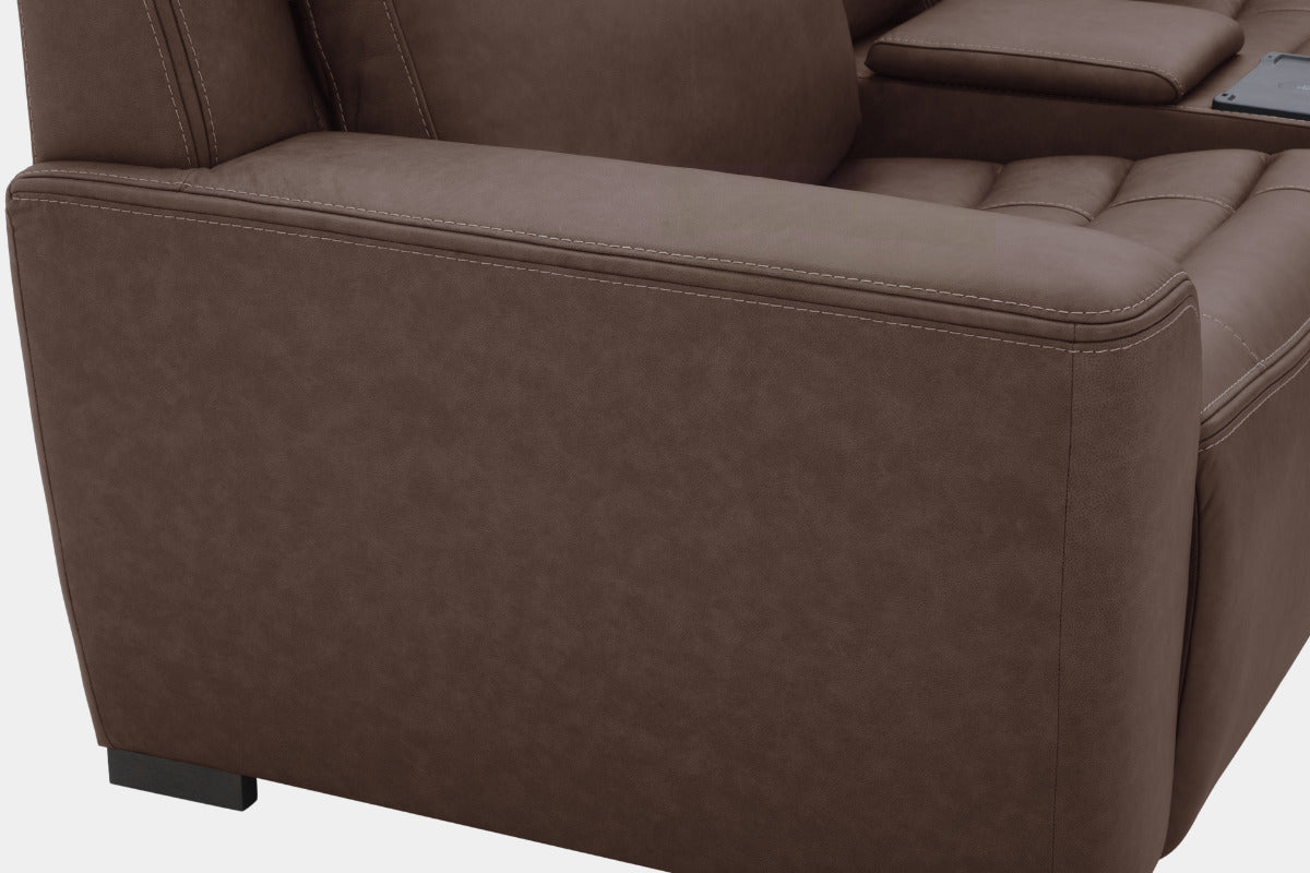 SEDONA002:Sedona 2 Power Console Loveseat, Side