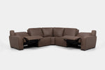 SEDONA000:Sedona 5 Piece 2 Power Sectional,  ReclinedAngled