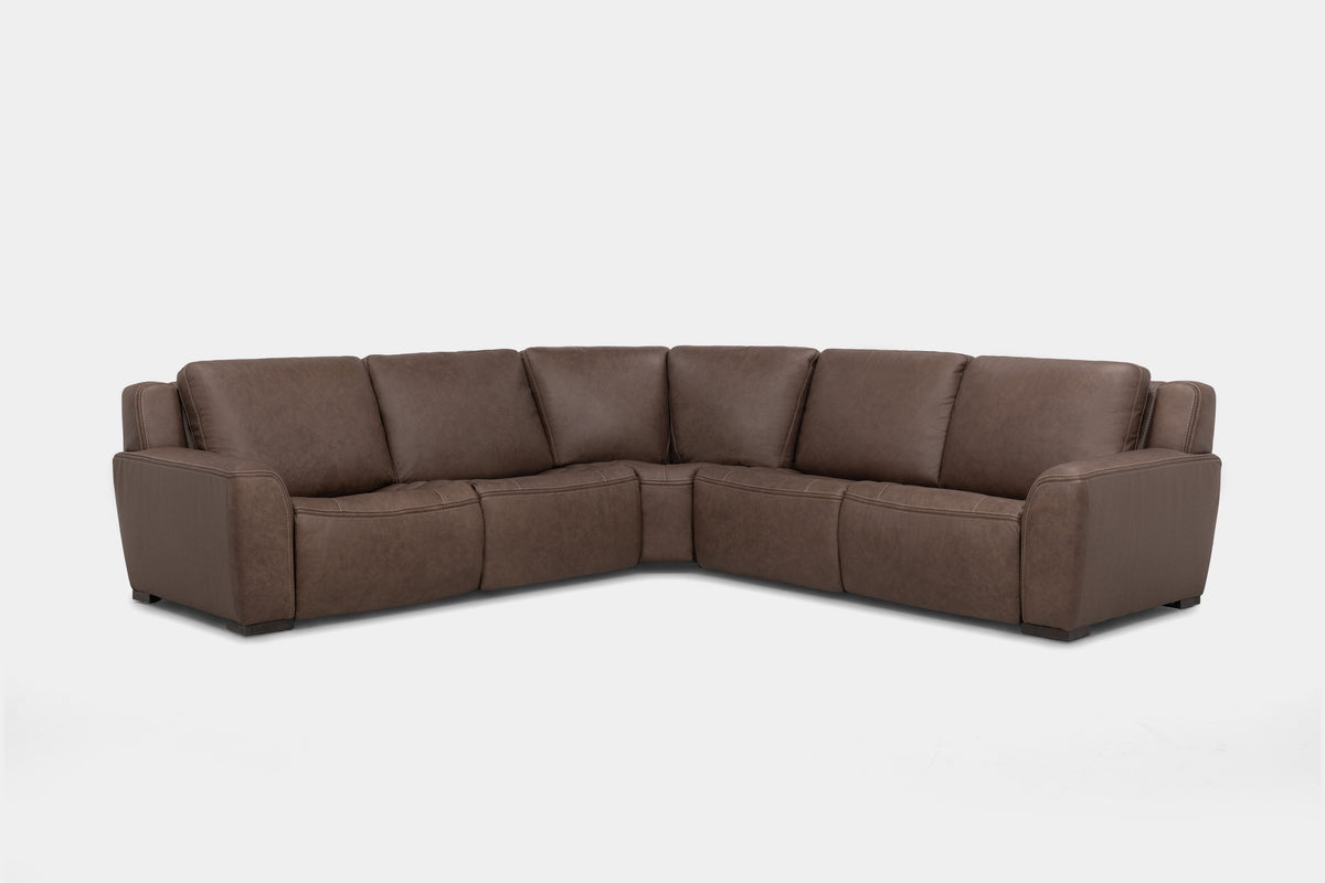 SEDONA000:Sedona 5 Piece 2 Power Sectional, Angled