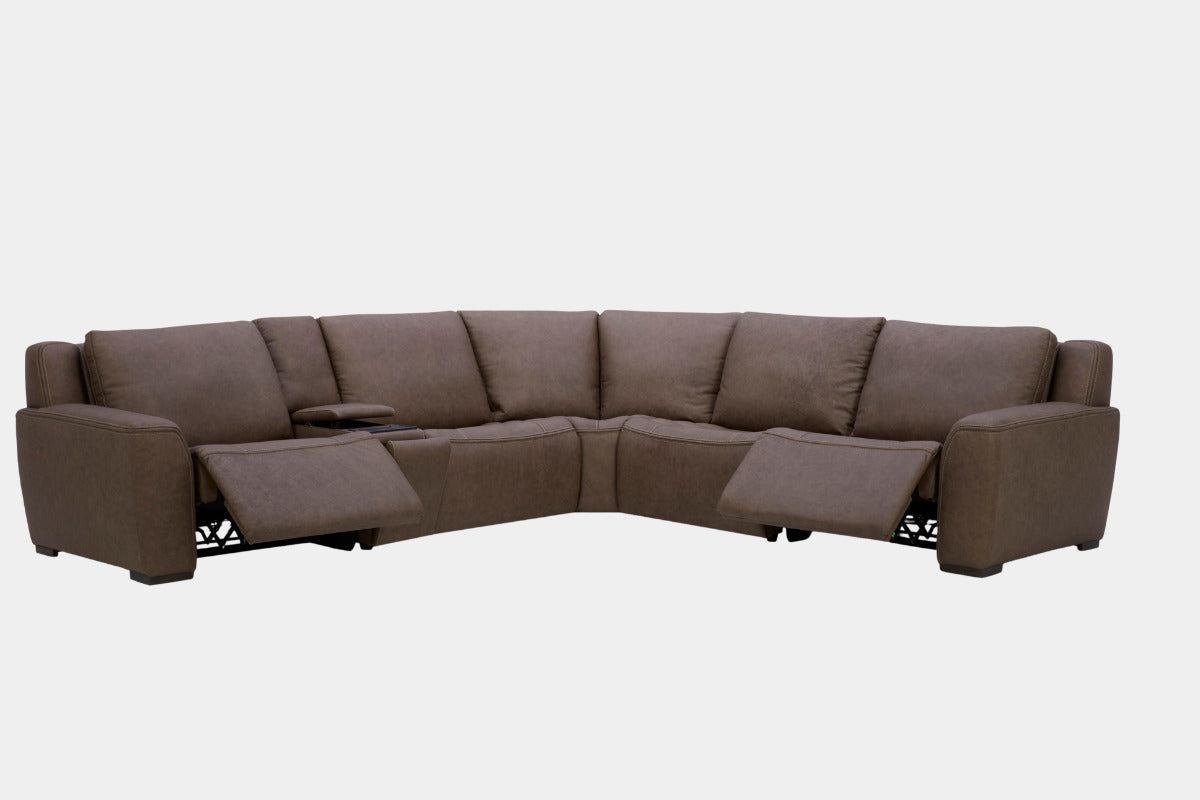 SEDONA010:Sedona 6 Piece 2 Power Sectional, Open