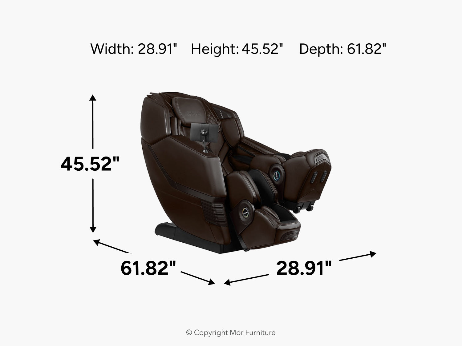 418879399:Aront Sentio Pro Stretch Massage Chair, 