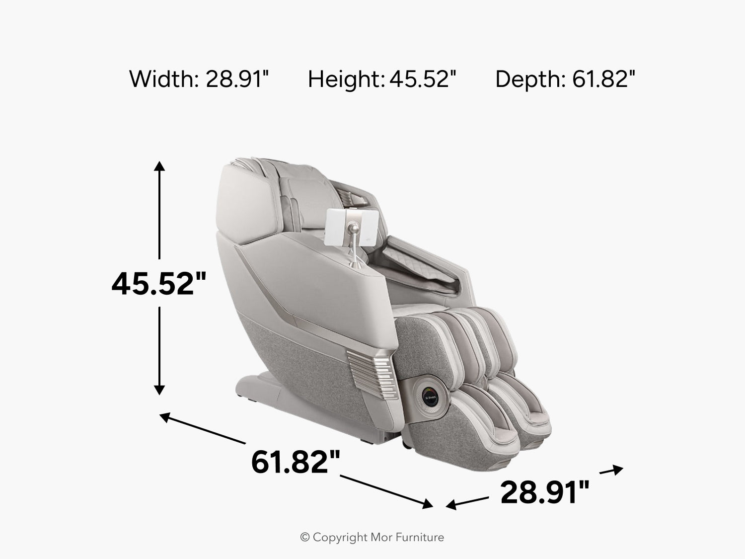 573815806:Aront Sentio Pro Stretch Massage Chair, 