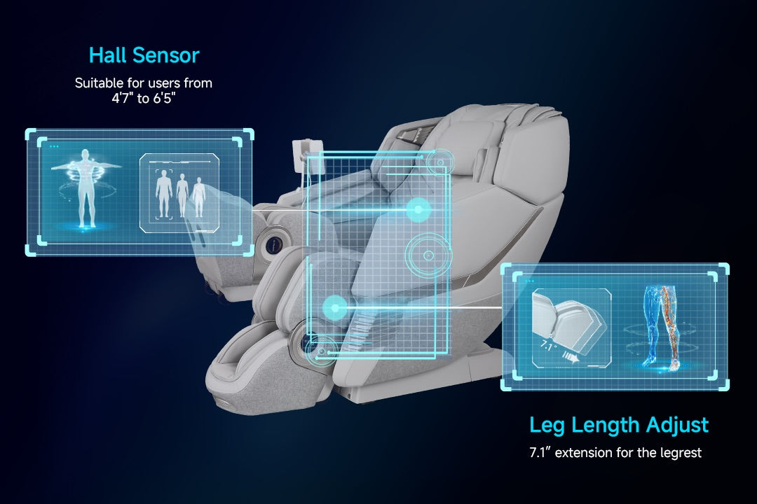 573815806:Aront Sentio Pro Stretch Massage Chair, 