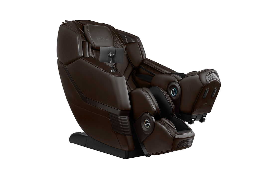 418879399:Aront Sentio Pro Stretch Massage Chair, Angled