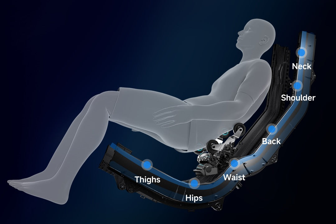 227912764:Aront Sentio Stretch Massage Chair, 