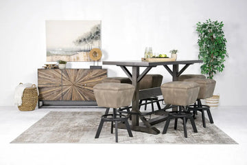 SEQUOIA03:Sequoia Bar Height Dining Tabl, Styled
