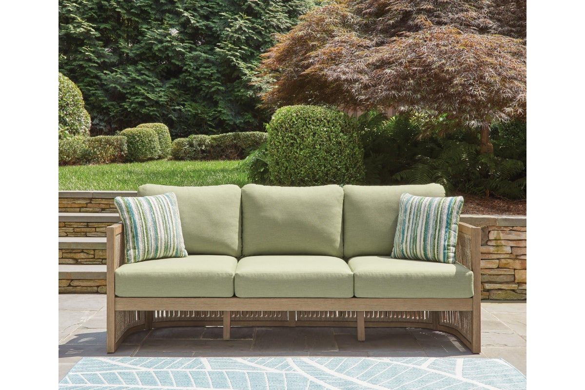 629191060:Serena Shores Outdoor Sofa, Styled