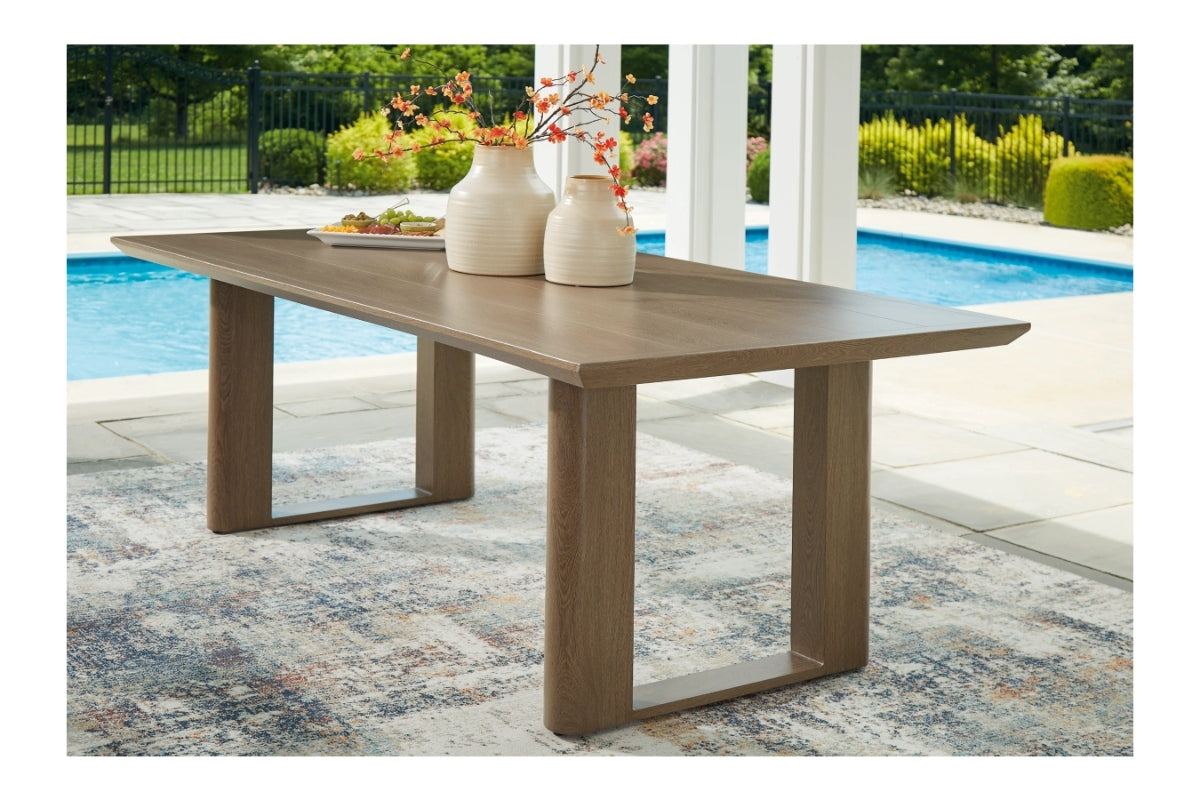 733100462:Serene Bay Outdoor Dining Tabl, Styled