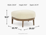 623252378:Serene Bay Outdoor Ottoman, 